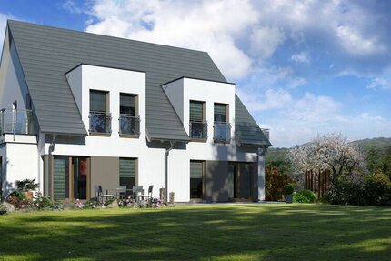 Individuell geplante Doppelhaushälfte in Mülheim an der Ruhr - Komfortables Wohnen auf 113 m² mit modernster Wärmepumpen-Technik - Haus Mülheim an der Ruhr Rechtsruhr-Nord | Angebot:27346801