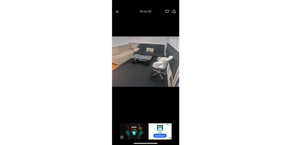 Etagenwohnung Herne Wanne - 1 Zimmer, 40 m&sup2;, 420&euro; | Angebot:25988595