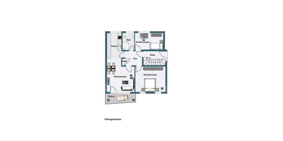 Etagenwohnung Wesel - 3 Zimmer, 67 m&sup2;, 229.000&euro; | Angebot:25815370