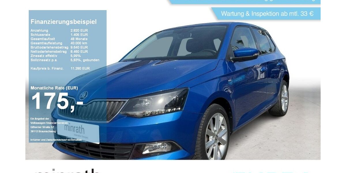Skoda Fabia 23.324 km 11.280 &euro; Moers 47441