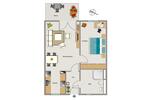 Etagenwohnung Bochum Bochum-Ost - 2 Zimmer, 70 m&sup2;, 801&euro; | Angebot:26683848