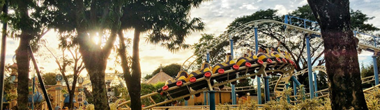 Movie Park Germany Bottrop Filmthemenpark NRW Achterbahnen