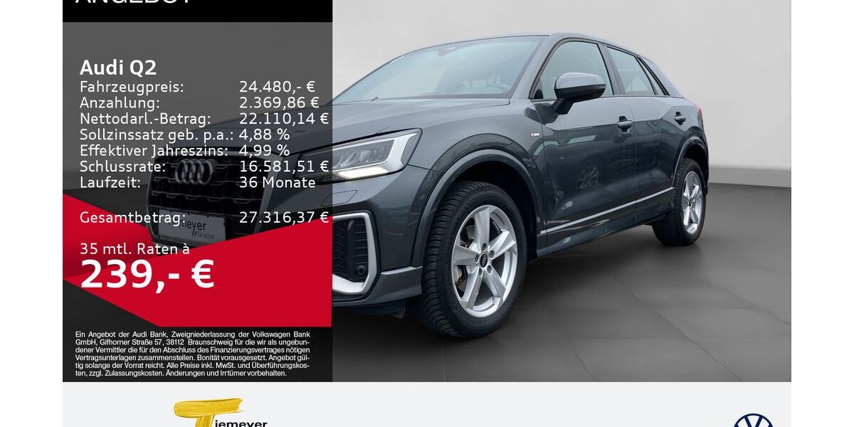 Audi Q2 13.956 km 23.860 &euro; Bochum 44892