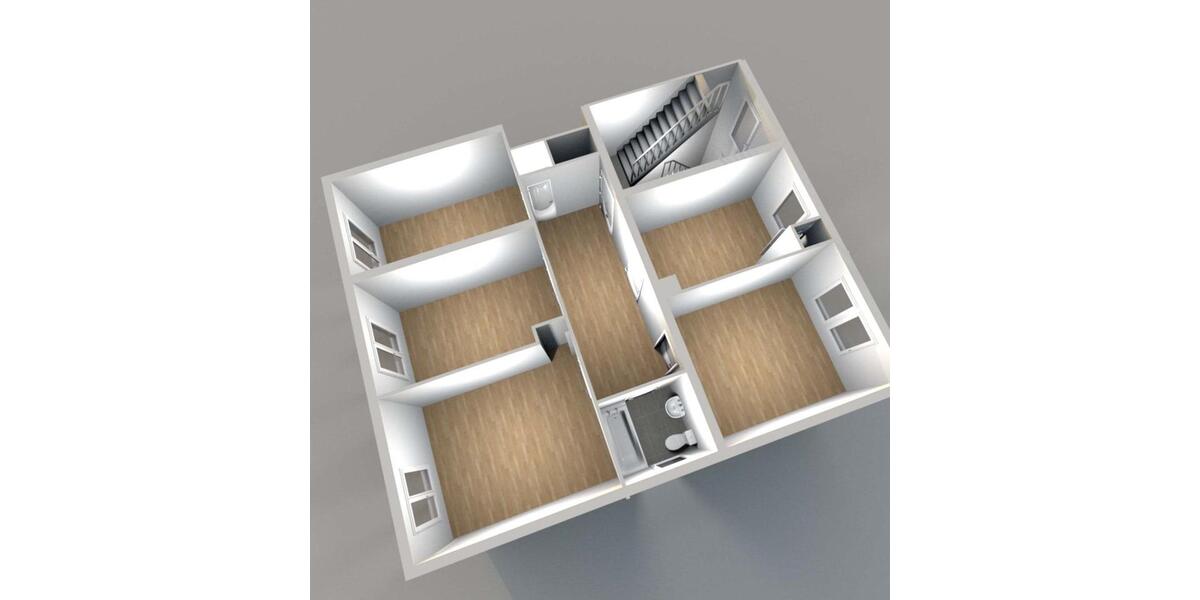 Etagenwohnung Gelsenkirchen Ückendorf - 4 Zimmer, 75 m&sup2;, 562&euro; | Angebot:25905027