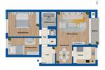 Etagenwohnung Duisburg Hamborn - 3.5 Zimmer, 76 m&sup2;, 164.500&euro; | Angebot:26624666