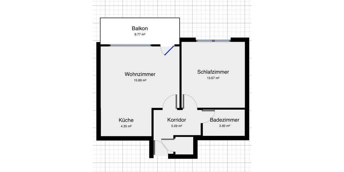 Etagenwohnung Datteln - 2.5 Zimmer, 50 m&sup2;, 550&euro; | Angebot:25936394