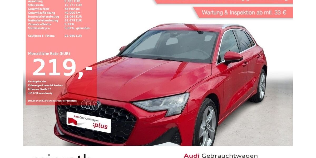 Audi A3 6.518 km 26.980 &euro; Moers-Hülsdonk 47441