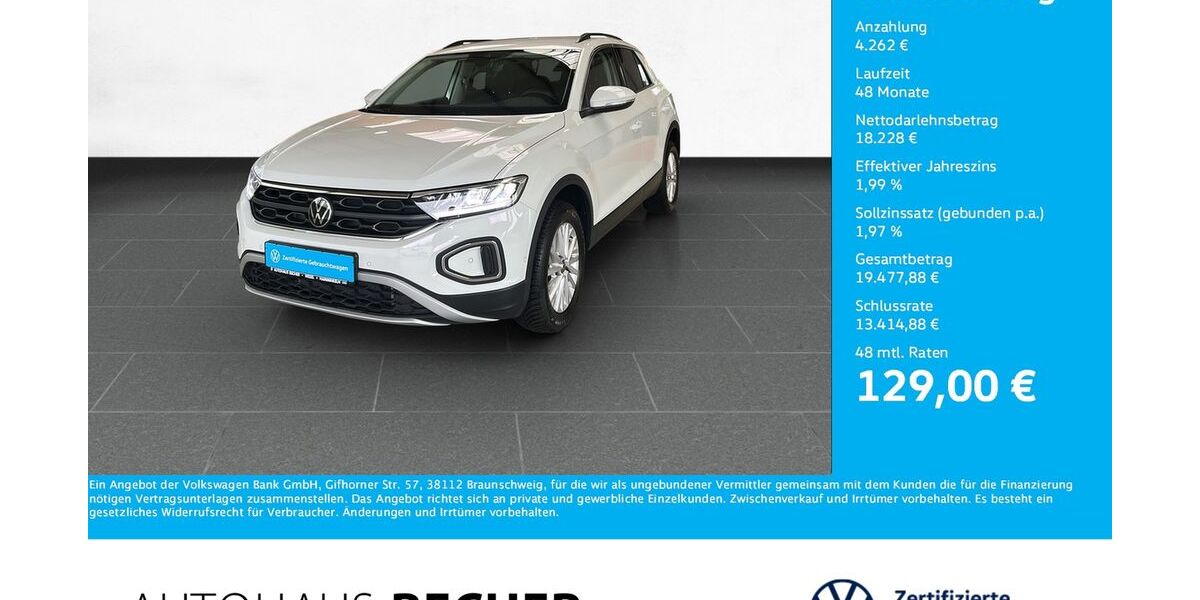 VW T-Roc 14.312 km 22.490 &euro; Wesel 46485