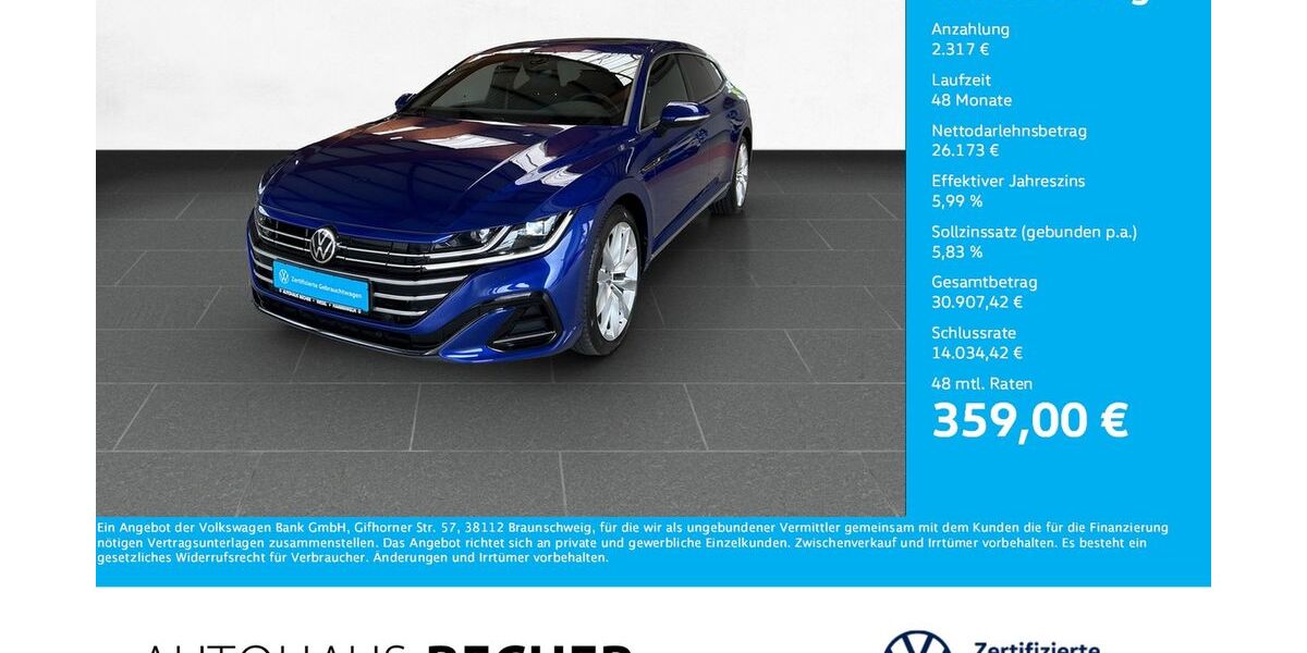 VW Arteon 52.981 km 28.490 &euro; Wesel 46485