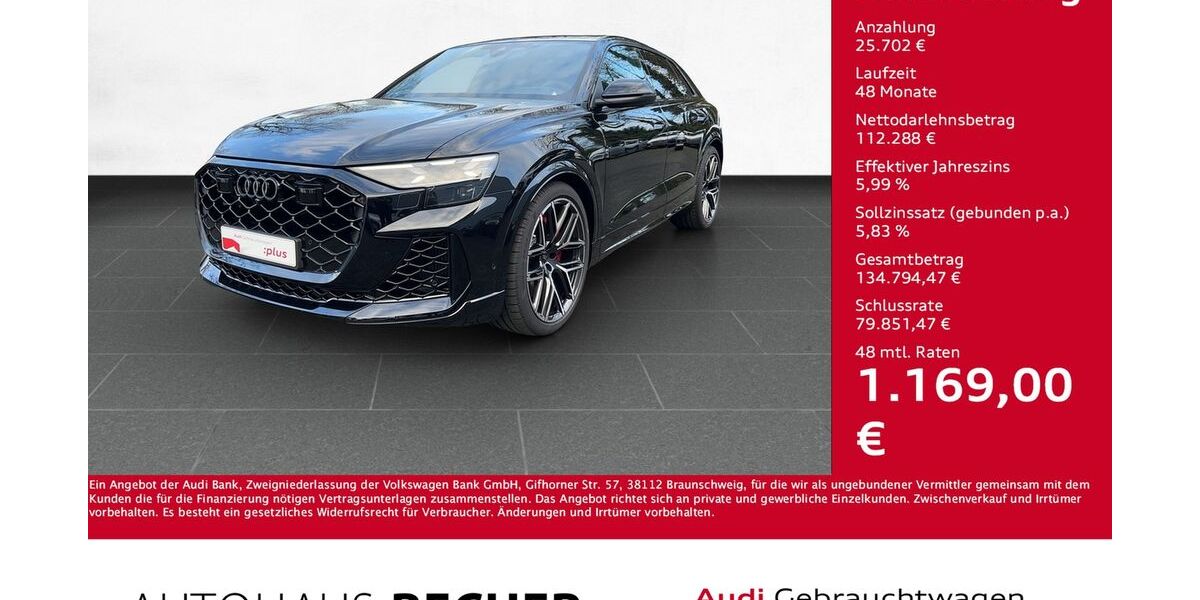 Audi RSQ8 5.900 km 137.990 &euro; Wesel 46485