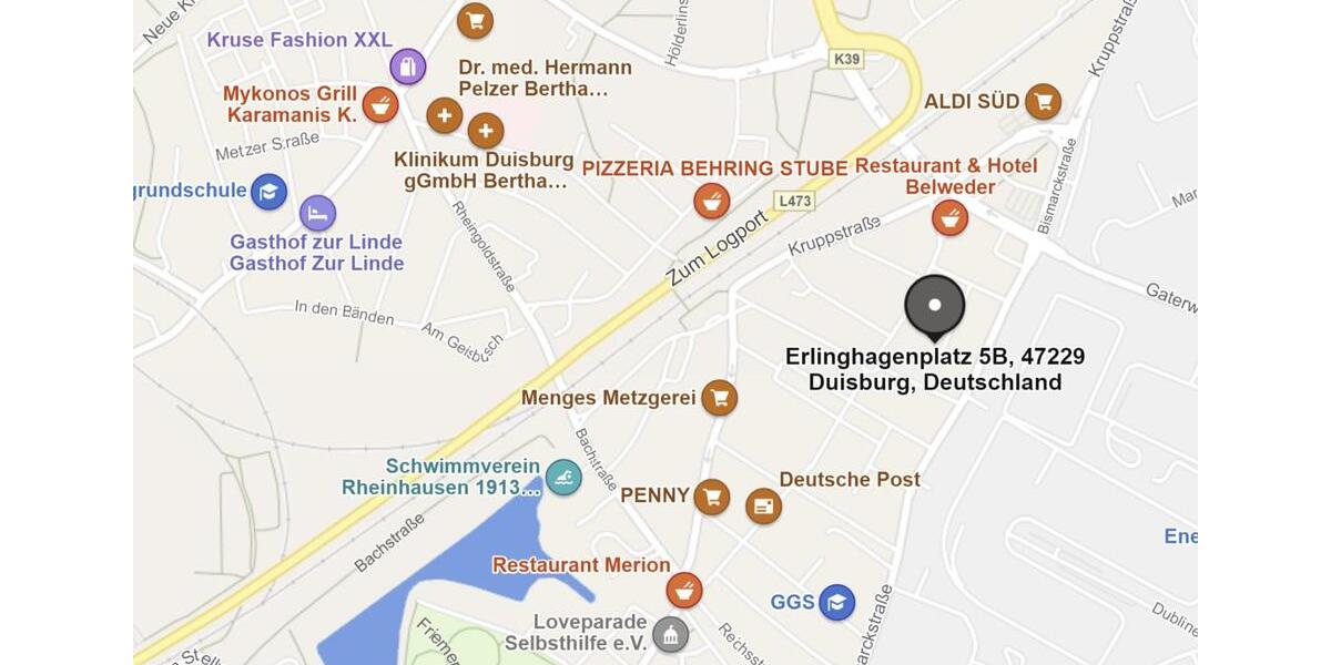 Etagenwohnung Duisburg Rheinhausen - 2 Zimmer, 60 m&sup2;, 82.000&euro; | Angebot:25750792