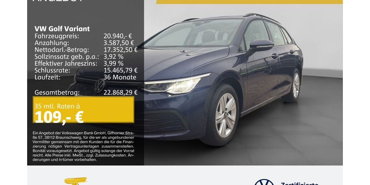 VW Golf 41.078 km 20.940 &euro; Duisburg 47059