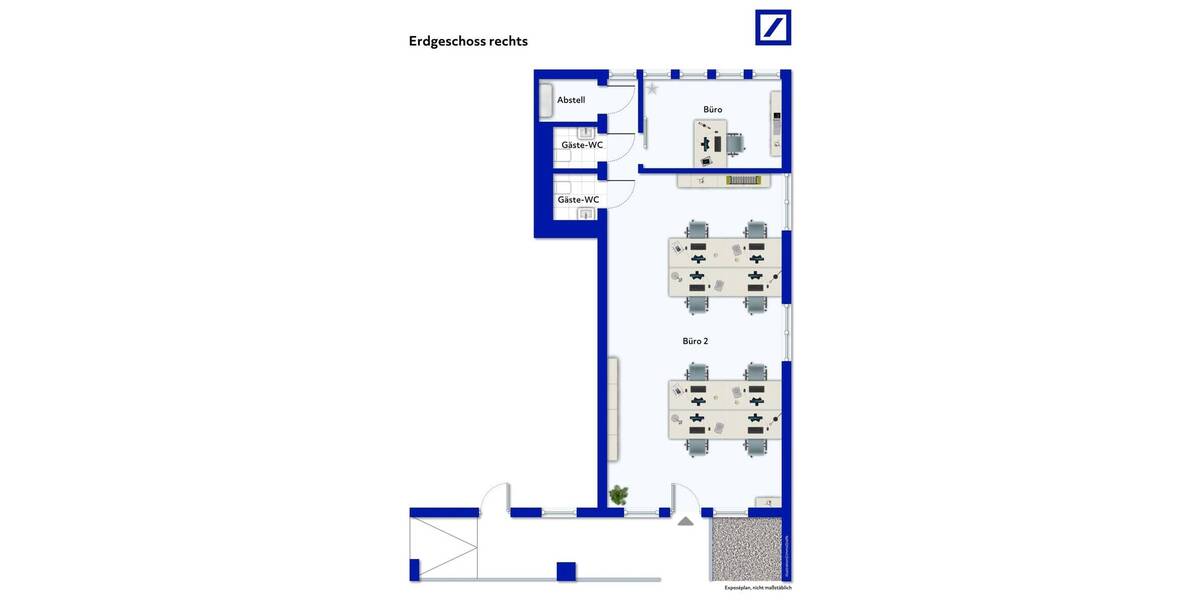 Gewerbeobjekt Dorsten Feldmark - 2 Zimmer, 585&euro; | Angebot:26658633