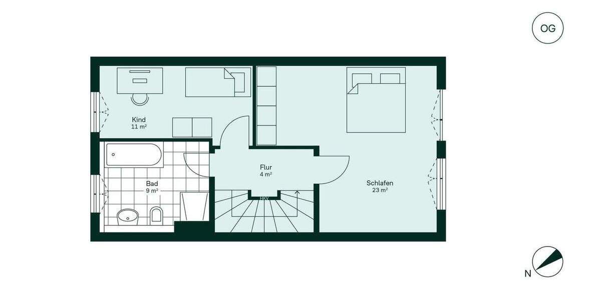 Reihenmittelhaus Heiligenhaus Mitte - 4 Zimmer, 145 m&sup2;, 619.900&euro; | Angebot:25664180