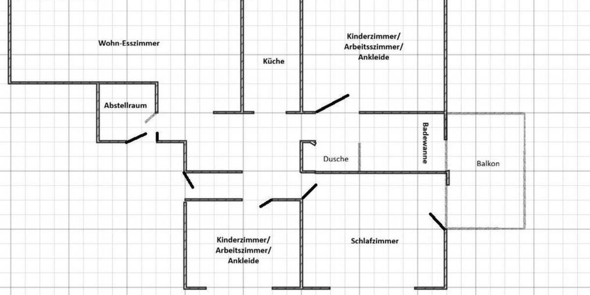 Etagenwohnung Essen-Haarzopf Haarzopf - 4 Zimmer, 112 m&sup2;, 449.000&euro; | Angebot:26527530