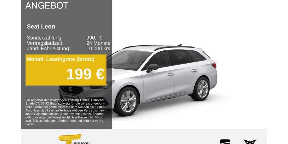 Seat Leon 24.552 km 28.440 &euro; Bochum 44809