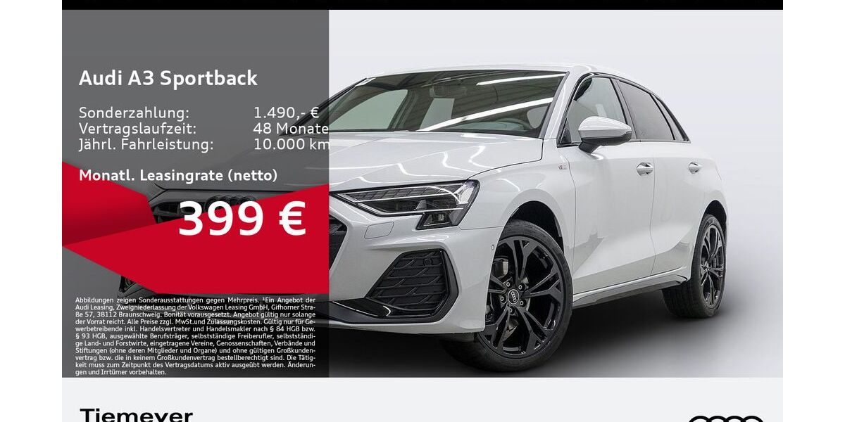 Audi A3 3.050 km 33.890 &euro; Bochum 44892