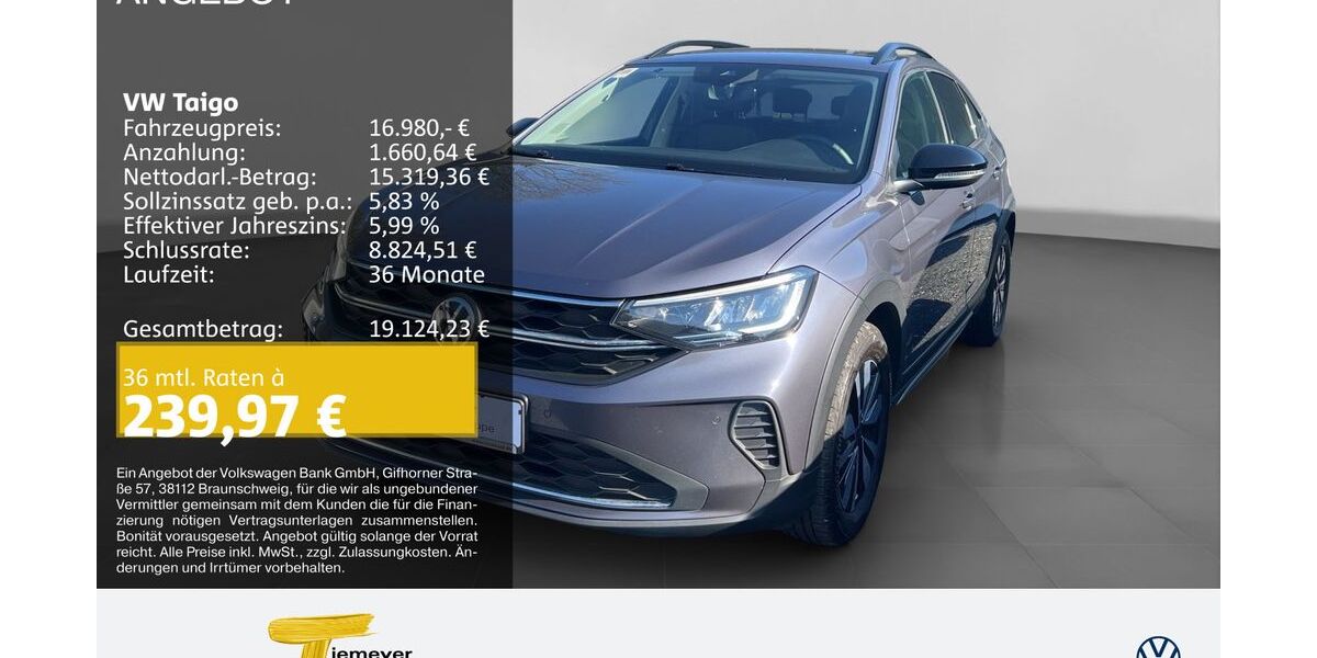 VW Taigo 43.533 km 16.980 &euro; Recklinghausen 45663