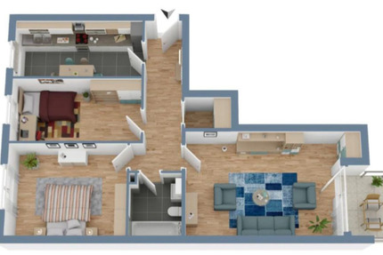 Wohnung Essen Stadtbezirk IX - 3 Zimmer, 74 m&sup2;, 239.000&euro; | Angebot:25876667