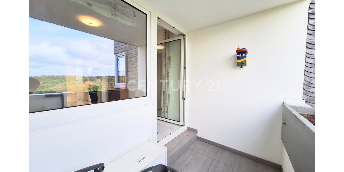 Love is in the air – Helle 3,5-Zimmer-Wohnung mit Weitblick im 6. OG - Etagenwohnung Bochum Laer | Angebot:27327929