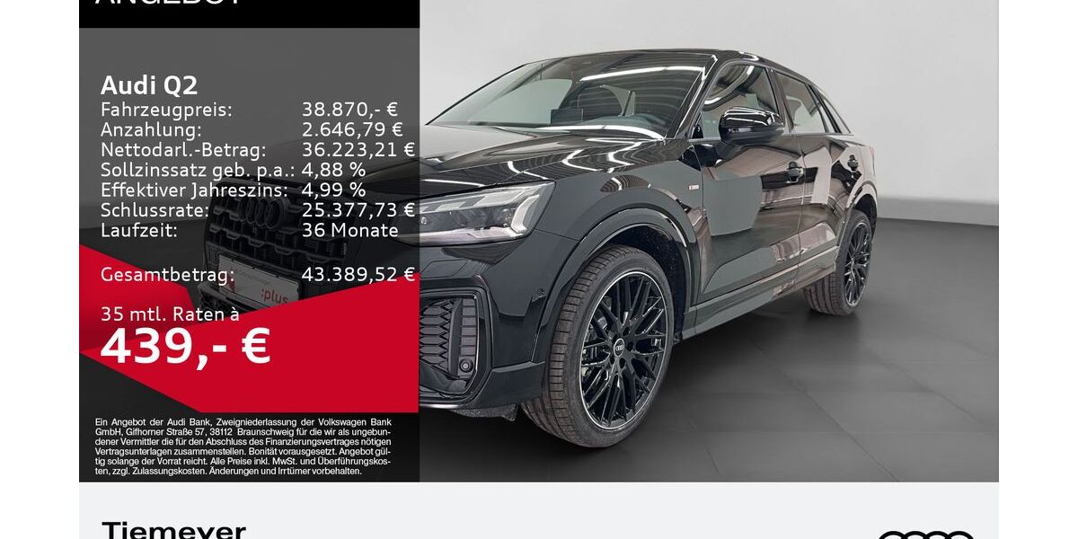 Audi Q2 9.999 km 36.950 &euro; Bochum 44809