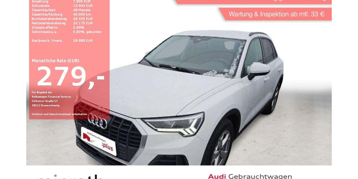 Audi Q3 51.498 km 29.980 &euro; Moers-Hülsdonk 47441