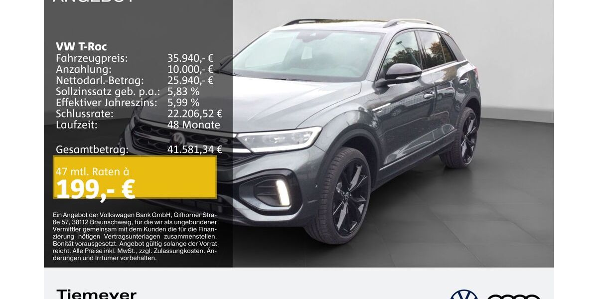 VW T-Roc 4.999 km 29.980 &euro; Gelsenkirchen 45894