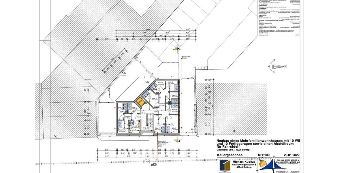 Etagenwohnung Bottrop - 2.5 Zimmer, 78 m&sup2;, 858&euro; | Angebot:25571212