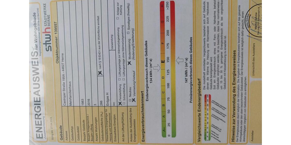 Maisonettenwohnung Herne Baukau - 3 Zimmer, 84 m&sup2;, 780&euro; | Angebot:26040994