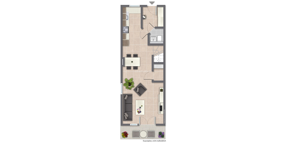Einziehen & Wohlfühlen – Modernes Reihenendhaus mit idyllischem Garten - Einfamilienhaus Bochum Günnigfeld | Angebot:27306613