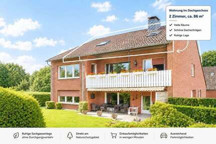 Wohnung Oberhausen Biefang - 2 Zimmer, 86 m&sup2;, 900&euro; | Angebot:27232893