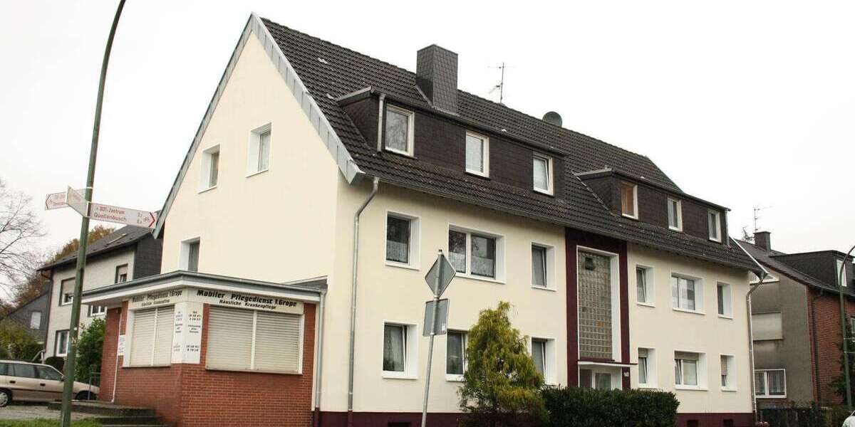 Etagenwohnung Bottrop Vonderort - 3.5 Zimmer, 78 m&sup2;, 415&euro; | Angebot:26166397