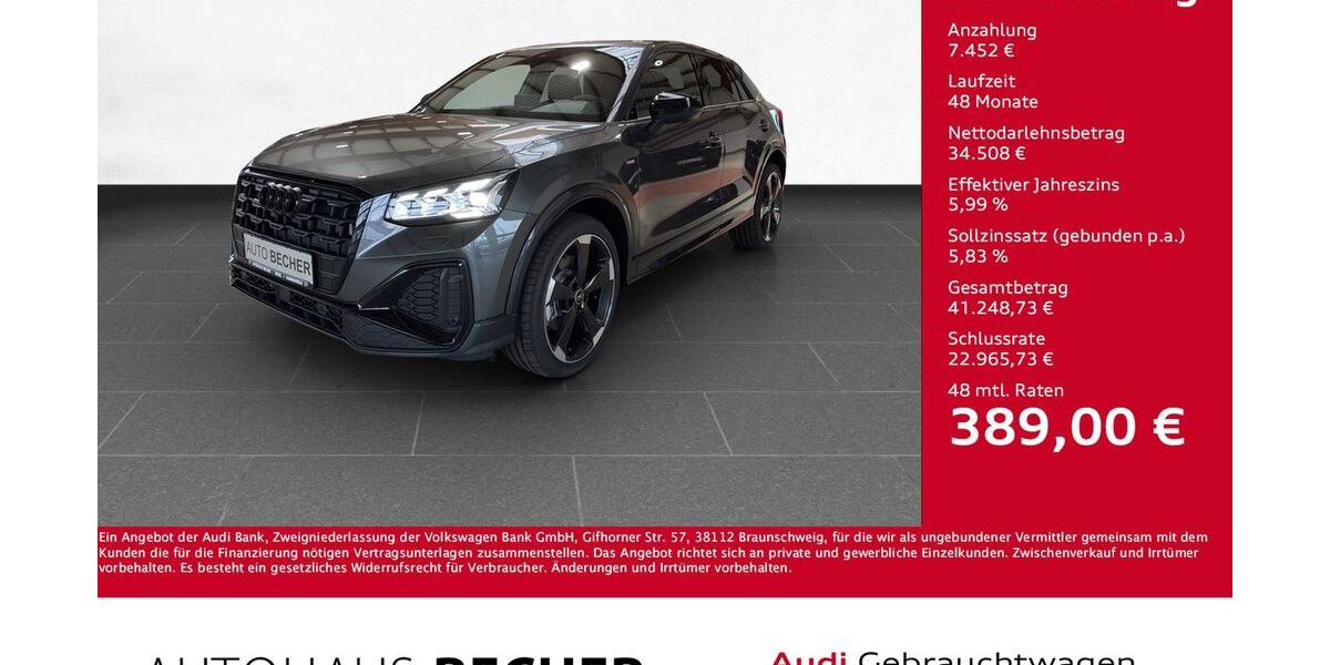 Audi Q2 2.000 km 41.960 &euro; Wesel 46485