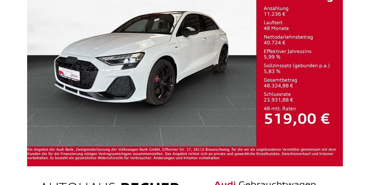 Audi A3 9.000 km 51.960 &euro; Wesel 46485