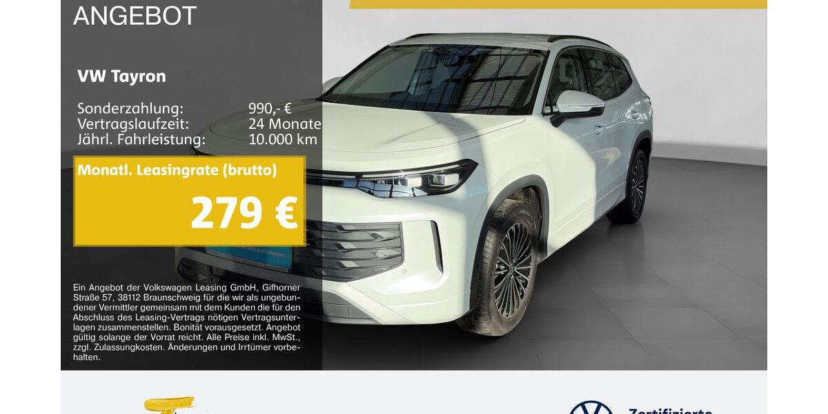 VW Tayron 21.540 km 35.550 &euro; Gelsenkirchen 45888