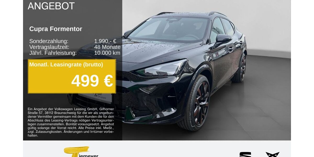 Cupra Formentor 1.600 km 46.960 &euro; Recklinghausen 45663
