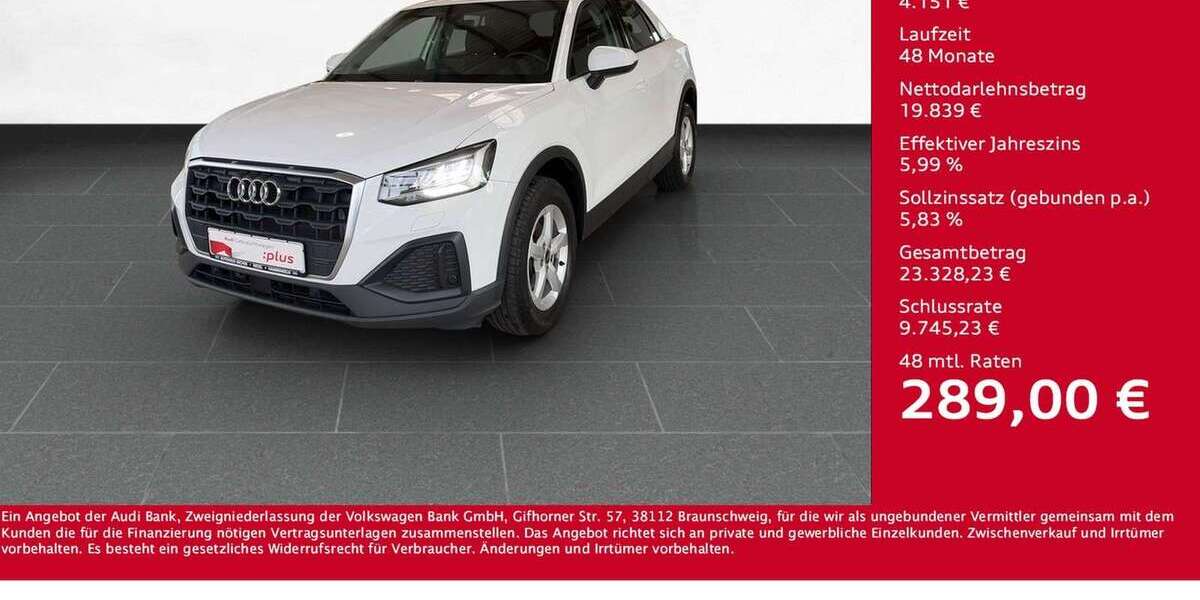 Audi Q2 40.929 km 23.990 &euro; Wesel 46485