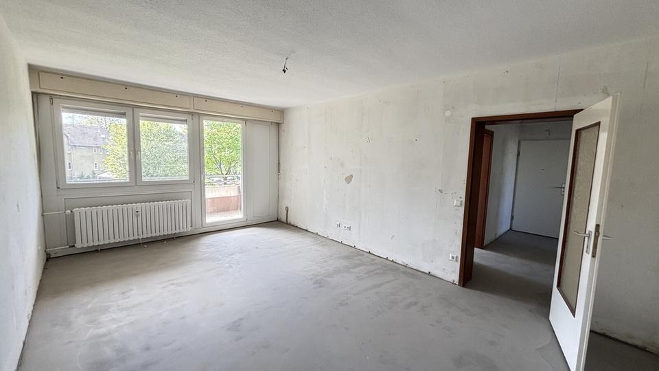Etagenwohnung Dinslaken Lohberg - 2.5 Zimmer, 66 m&sup2;, 357&euro; | Angebot:26539895