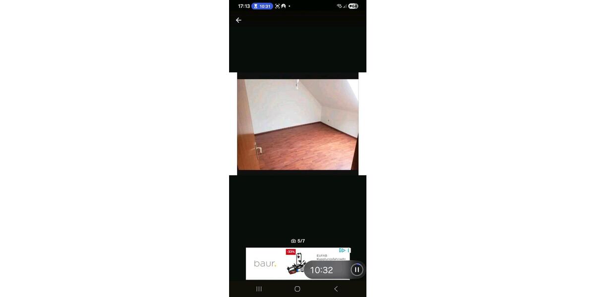 Dachgeschoßwohnung Gelsenkirchen Rotthausen - 2 Zimmer, 50 m&sup2;, 390&euro; | Angebot:26535353