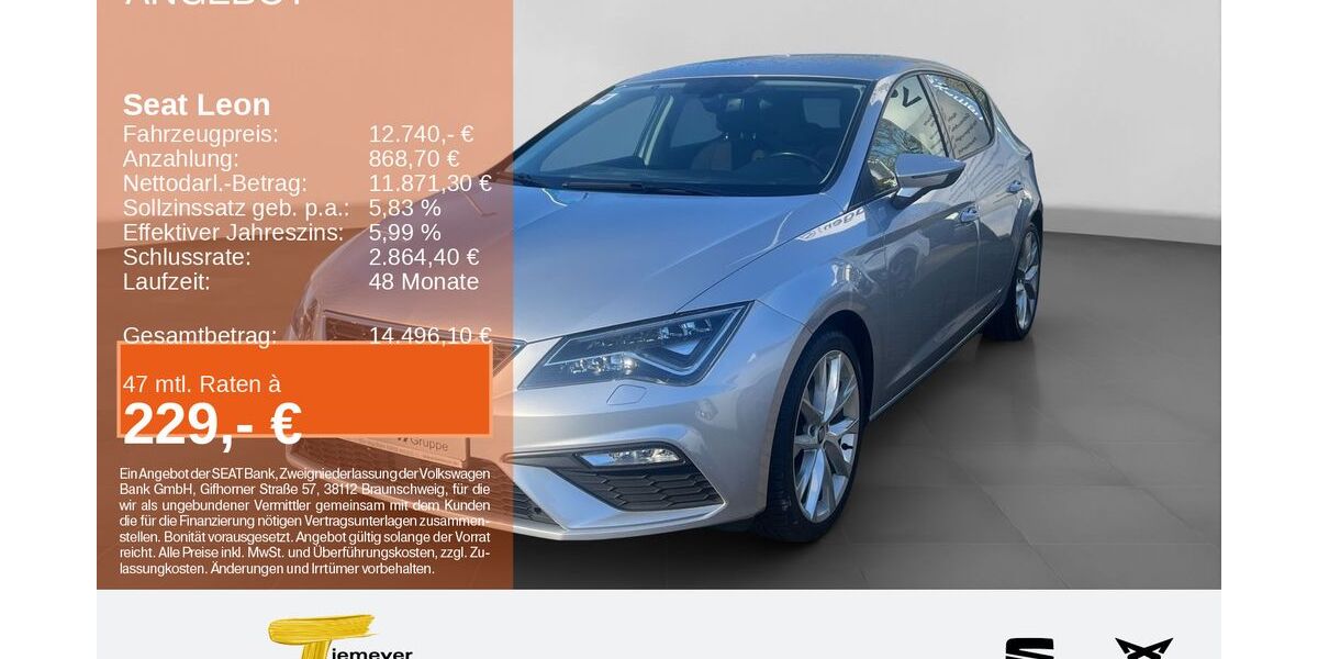 Seat Leon 100.403 km 11.440 &euro; Recklinghausen 45663