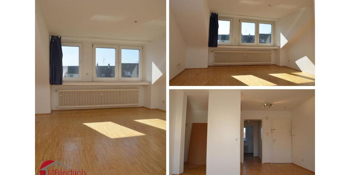 Dachgeschoßwohnung Essen Stadtbezirk II - 1 Zimmer, 36 m&sup2;, 290&euro; | Angebot:26589341