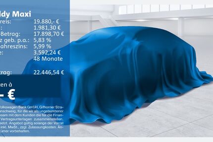 VW Caddy Maxi 149.687 km 19.880 &euro; Bochum 44892