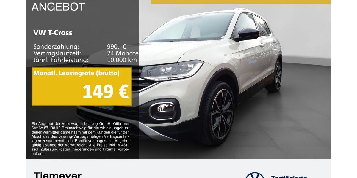 VW T-Cross 44.969 km 21.980 &euro; Bochum 44892