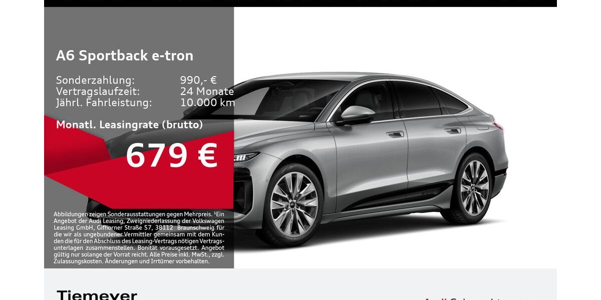 Audi A6 e-tron 24.937 km 50.540 &euro; Bochum 44809
