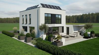 NEUBAU - FREISTEHEND, MASSIV UND MODERN - KFW 40 - Einfamilienhaus Essen Stadtbezirk VII | Angebot:26543906