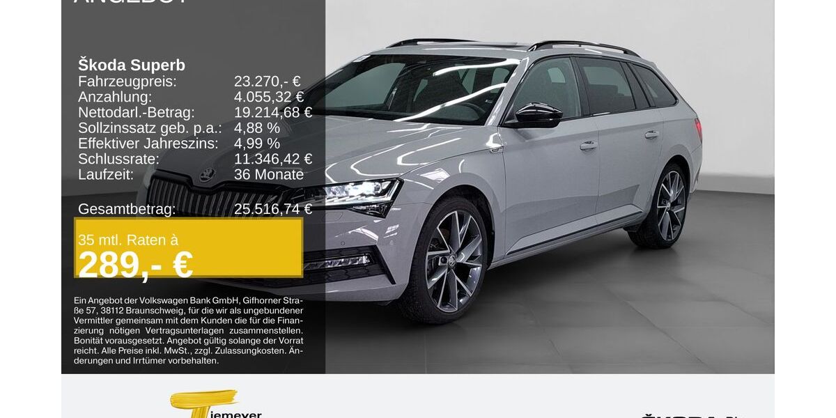 Skoda Superb 117.181 km 22.970 &euro; Bochum 44809