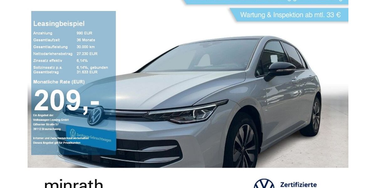 VW Golf 7.868 km 26.480 &euro; Moers 47441