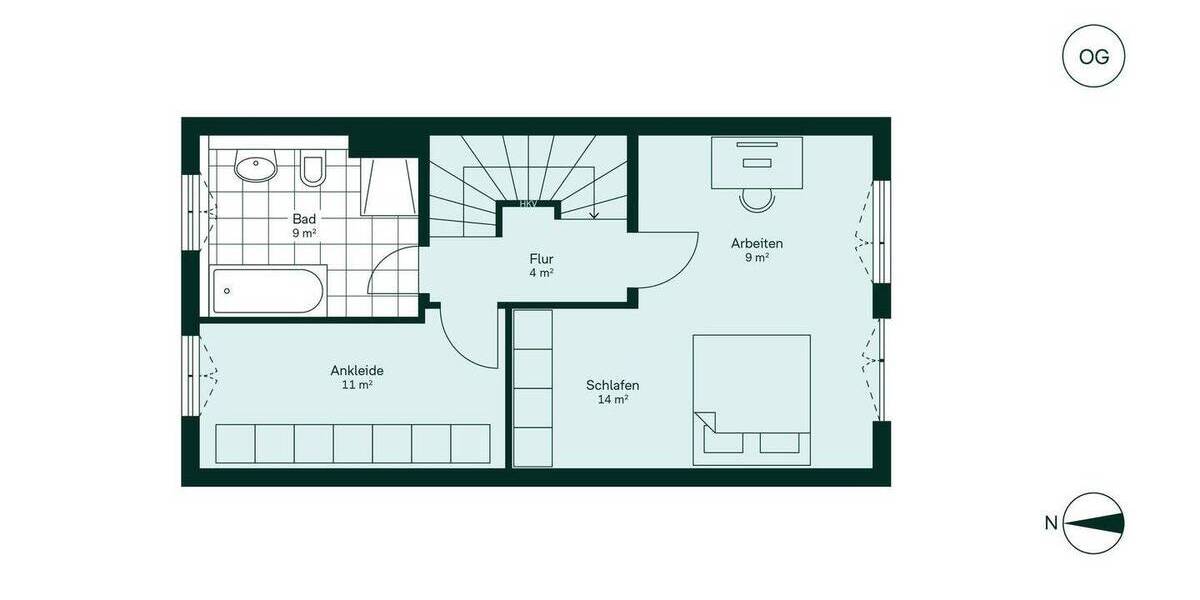 Reihenmittelhaus Heiligenhaus Mitte - 4 Zimmer, 133 m&sup2;, 579.900&euro; | Angebot:25664198