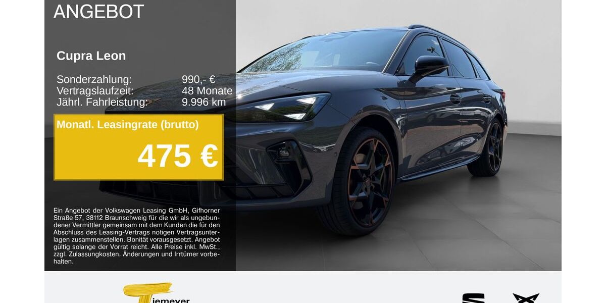Cupra Leon 4.999 km 47.180 &euro; Gelsenkirchen OT Beckhausen 45899