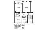 Etagenwohnung Essen Stadtbezirk IV - 3 Zimmer, 68 m&sup2;, 724&euro; | Angebot:25271148